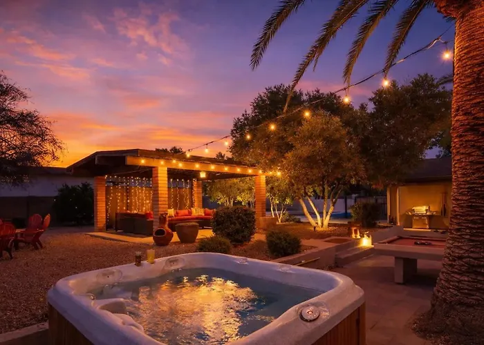 Sunset Palms-pool, & Sports Court-scottsdale
