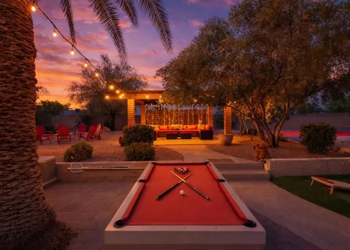 Sunset Palms-pool, & Sports Court-scottsdale Holiday home