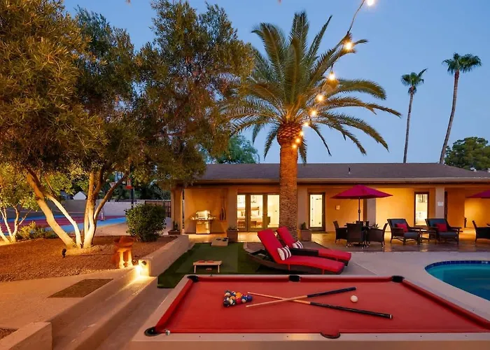 Sunset Palms-pool, & Sports Court-scottsdale *