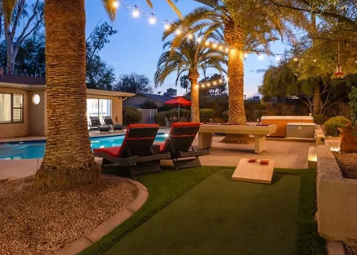 Sunset Palms-pool, & Sports Court-scottsdale Phoenix